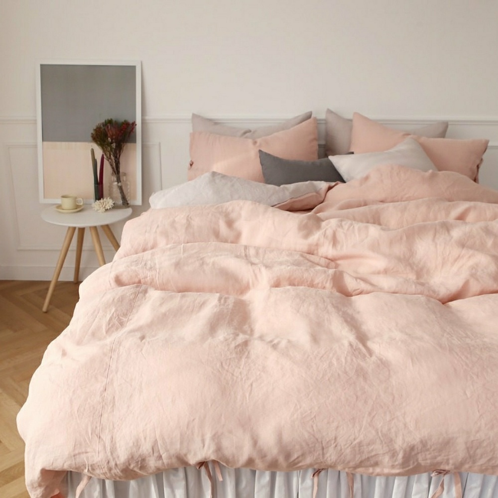 Light Pink Duvet Set